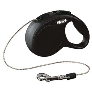Flexi Rollijn Classic Cord Zwart (XS 3 MTR)