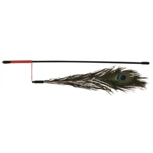 Trixie Kattenhengel Met Pauwenveer van 47 cm