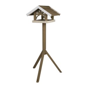 Trixie nature vogelhuis opstandaard grijs / wit