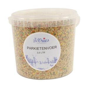 De vries parkietenvoer