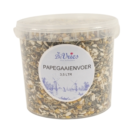 De vries papegaaienvoer