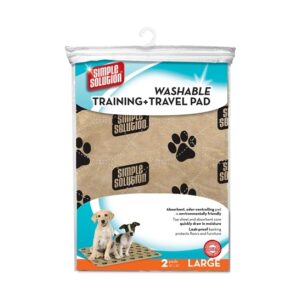 Simple solution wasbare puppy training pads