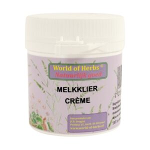 World of herbs fytotherapie melkklier creme