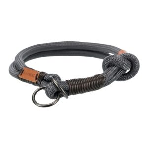 Trixie halsband hond be nordic slip halsband donkergrijs / bruin