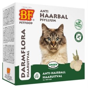 BF Petfood Anti-Haarbal Darmflora Haaruitval per 100 stuks