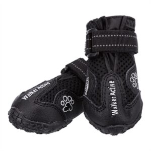 Trixie Hondenschoen Walker Active Zwart M