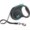 Flexi Rollijn Black Design Tape Blauw (S 5 MTR TOT 15 KG)