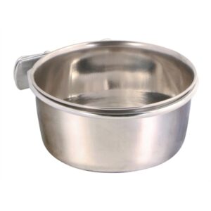Trixie Voerbak RVS Met Schroefbevestiging van 600 ml