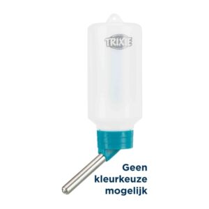 Trixie drinkfles kunststof met draadbeugel assorti