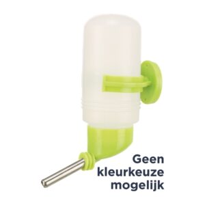 Trixie drinkfles kunststof met schroefbevestiging assorti