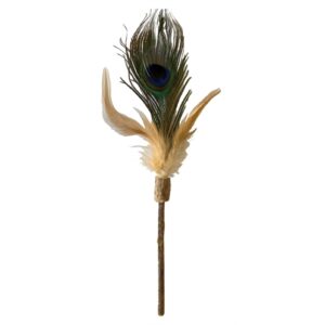 Croci Euphoria Kattenhengel Matatabi Pauwenveer van 12 cm