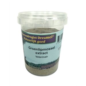 Dierendrogist Groenlipmossel Extract Veterinair 200 gram