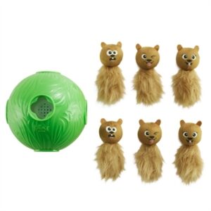 interactieve puzzelbal en snackautomaat voor hond