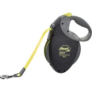 Flexi Hondenriem Giant Professional Tape Neon (10 MTR TOT 50 KG)