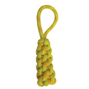 Happy Pet Twisted Tugger Flostouw Geel & Oranje