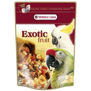 fruitstukjes voor papegaai