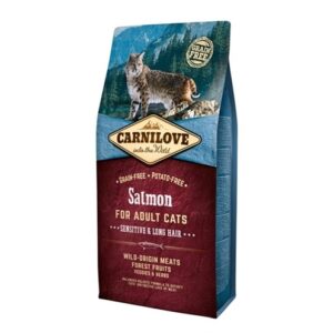 Carnilove Zalm Adult Kat - Sensitive & Long Hair per 6 kg