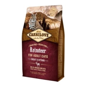 Carnilove Reindeer Adult Kat - Energy & Outdoor per 2 kg