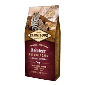 Carnilove Reindeer Adult Kat - Energy & Outdoor per 6 kg