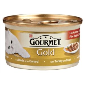 Gourmet Gold Fijne Hapjes Kalkoen & Eend In Saus