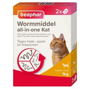 Beaphar Wormmiddel All-in-One Kat