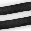 Morso Half Slip Halsband Hond Soft Rope Gerecycled Zwart