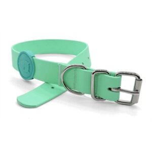 Morso Halsband Hond Waterproof Gerecycled Carribean Groen