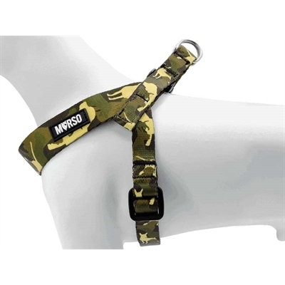 Morso Mini Hondentuig Verstelbaar Full Metal Bruin
