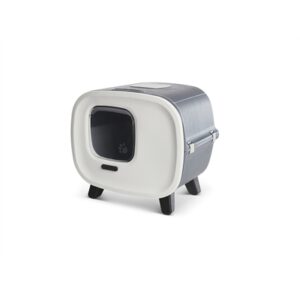 Savic Kattenbak Mira Deluxe Antraciet Wit