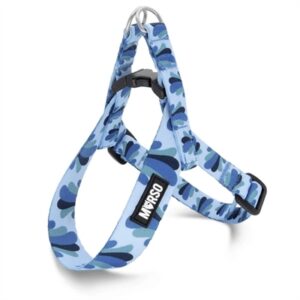 Morso Mini Hondentuig Verstelbaar Splash Blauw