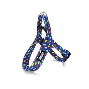 Morso Mini Hondentuig Verstelbaar Color Invaders Paars