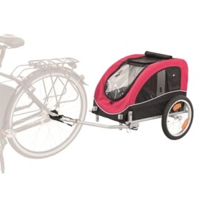 Trixie Hondenfietskar Medium Tot 22 Kg Zwart Rood