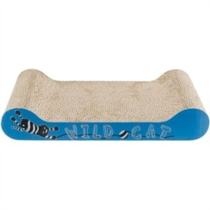 Trixie Krabkarton Kat Catnip Blauw van 41 cm