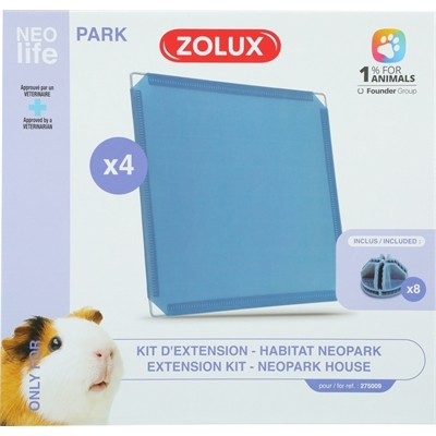 Zolux Neolife Neopark Cavia Set Gesloten Panelen
