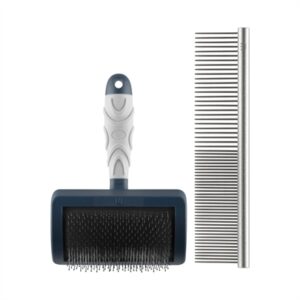 Mikki Doodle Grooming Set Hond Met Kam En Slickerborstel