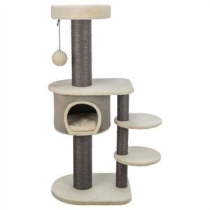 Trixie Kattentoren Marcello Creme Grijs van 140 cm