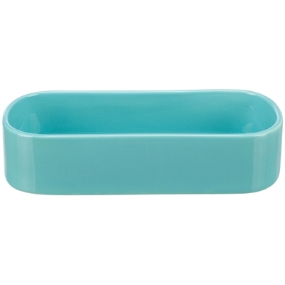Trixie Voerbak Drinkbak Ovaal Keramiek Assorti (22X10 CM 600 ML)