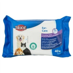 Trixie Oor Verzorgingsdoekjes per 40 stuks