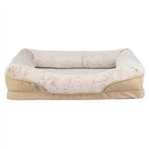 Trixie Vitaal Orthopedische Hondenmand Hoekig Lino Beige