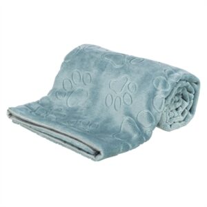 Trixie Deken Hond Barry Softpluche Blauw