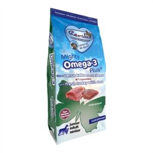 Renske Mighty Omega 3 Plus Kalkoen Met Eend Geperst Hypoallergeen Hondenvoer