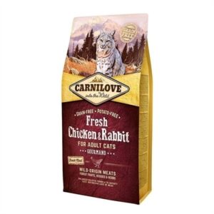 Carnilove Fresh Chicken & Rabbit Adult Kattenvoer per 6 kg