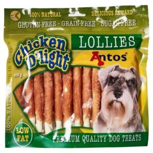 Antos Chicken D’Light Lollies 400 gram