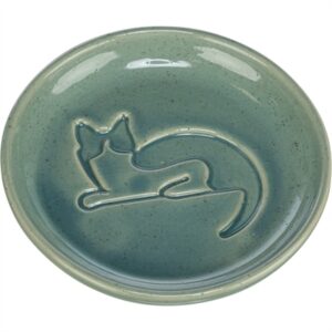 Trixie Voerbak Kat Keramiek Blauw