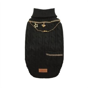 Croci Hondentrui met Ketting Zwart
