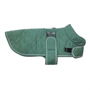 Happy Pet Hondenjas Waterdicht Go Walk Quilted Classic Teal Groen