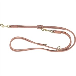 Trixie Hondenriem Leer Verstelbaar Pure Rond Roze (200X1 CM)